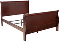 Cherry Wood Sleigh Bed California King J47314