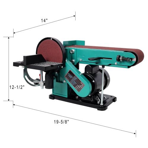 4" x 36" Belt Sander 6" Disc Polisher Grinder T96802