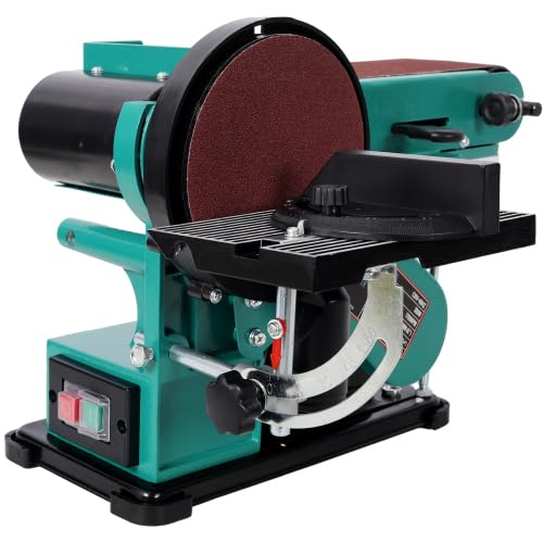 4" x 36" Belt Sander 6" Disc Polisher Grinder T96802
