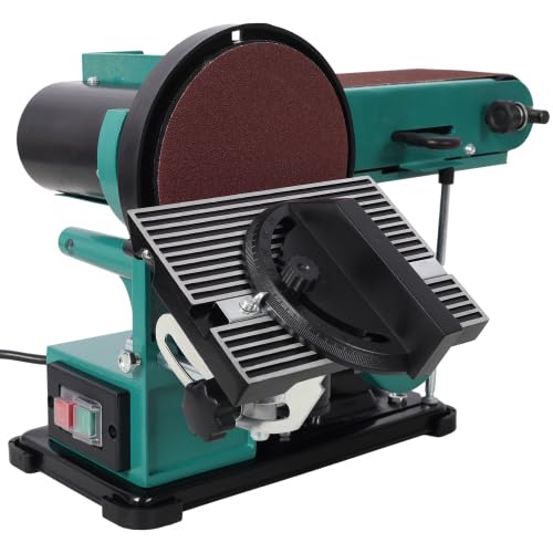 4" x 36" Belt Sander 6" Disc Polisher Grinder T96802