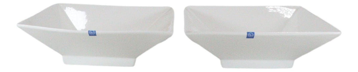 Porcelain Square Bowls 35oz Dishwasher And Microwave Safe Y571242