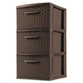 3 Drawer Espresso Storage Tower I589246
