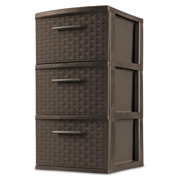3 Drawer Espresso Storage Tower I589246