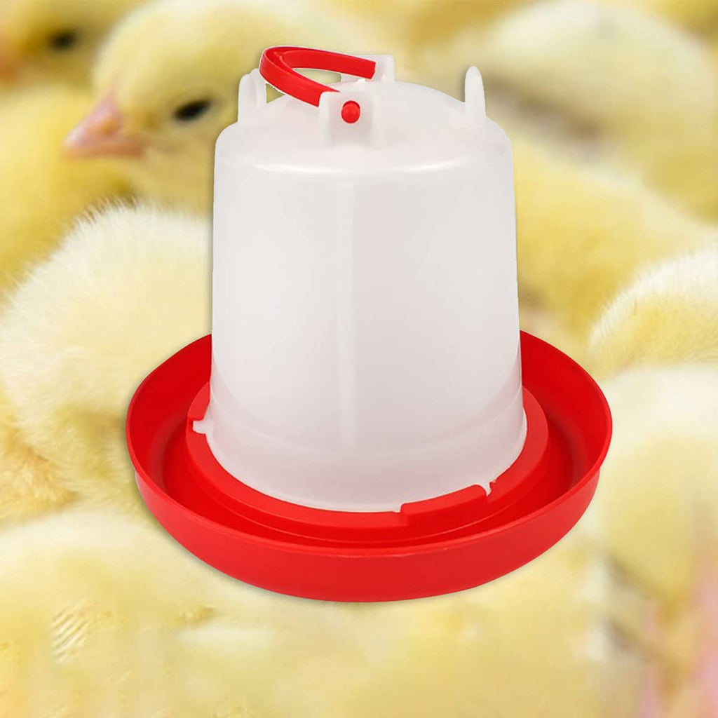 4 Pack 1 L Plastic Poultry Waterer V155
