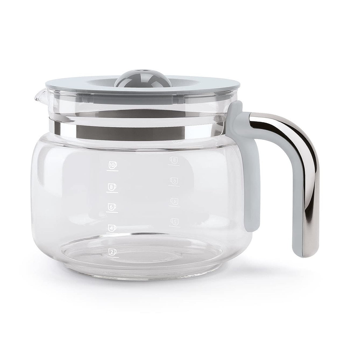 Drip Coffee Machine with Reusable Filter, Digital Display, 1.4 Litre Tank, Stainless Steel E166596