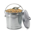 6-Gallon Galvanized Steel Round Trash Can E81612