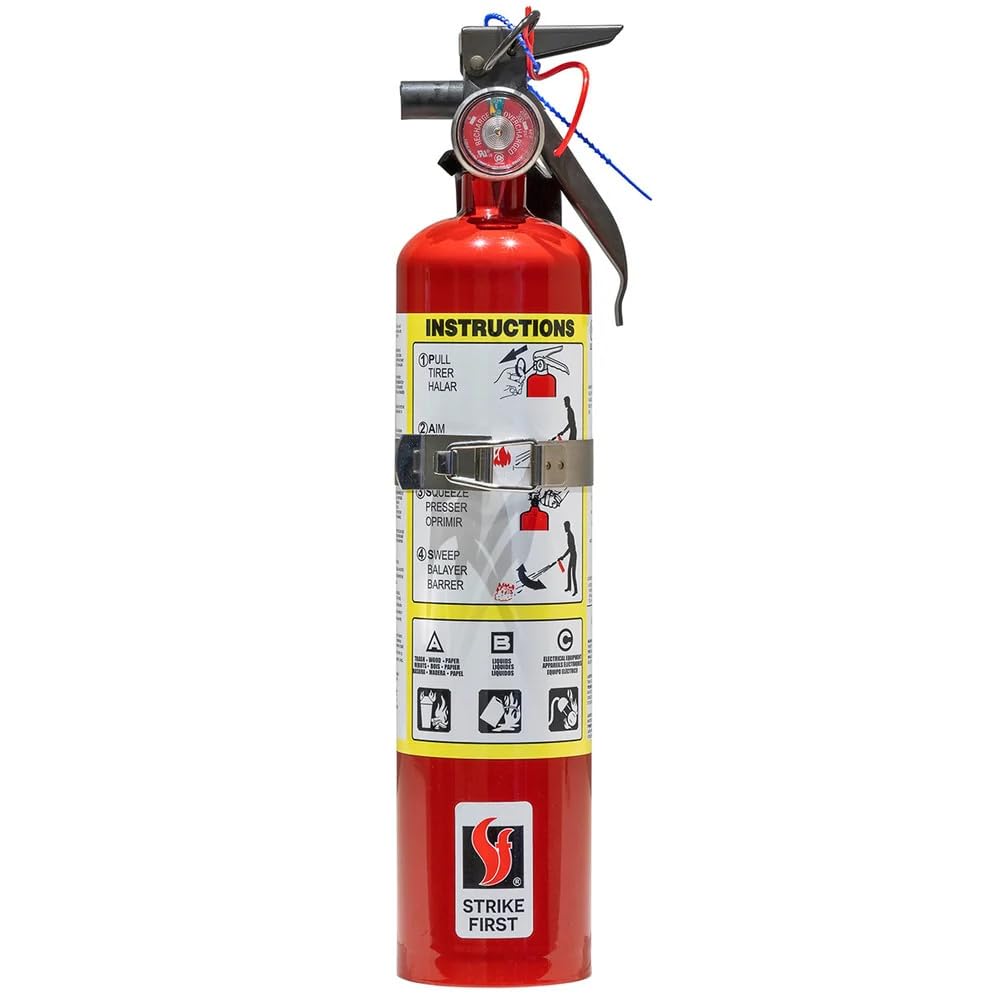 2.5lb Multi-Purpose Fire Extinguisher with Vehicle Bracket N15087