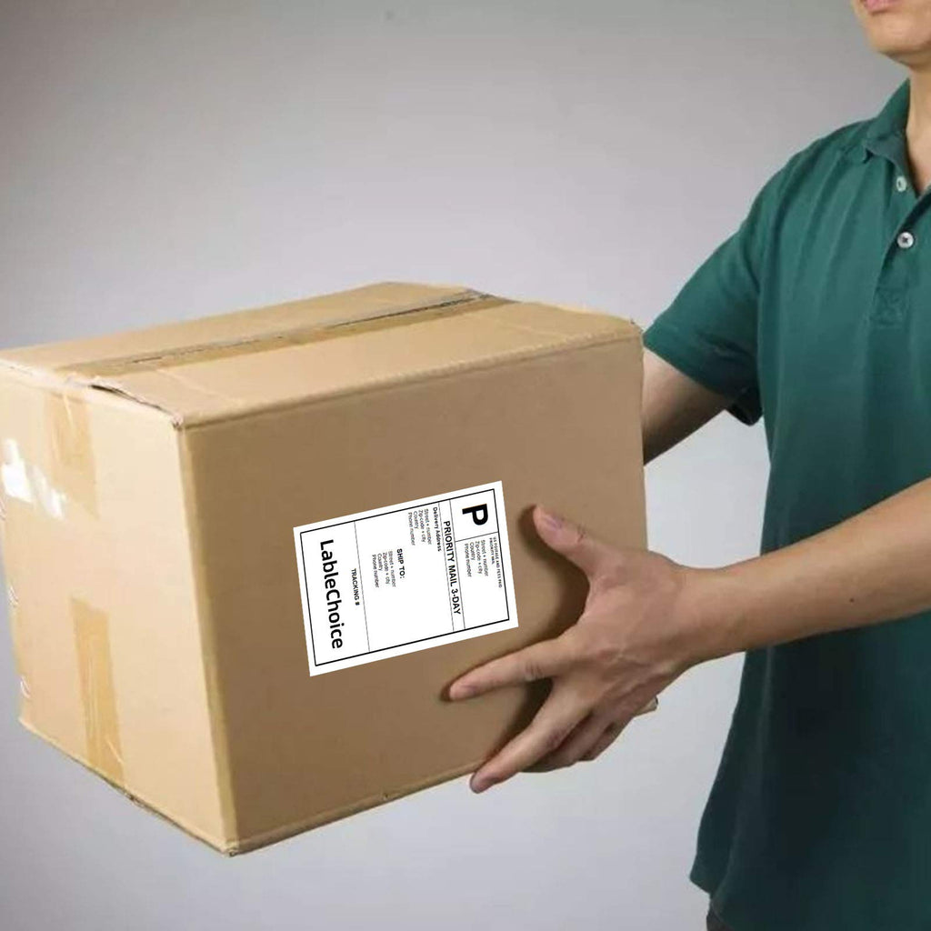 4 Rolls 450 Labels 4x6 Direct Thermal Shipping Labels 1" Core Permanent Adhesive M73666
