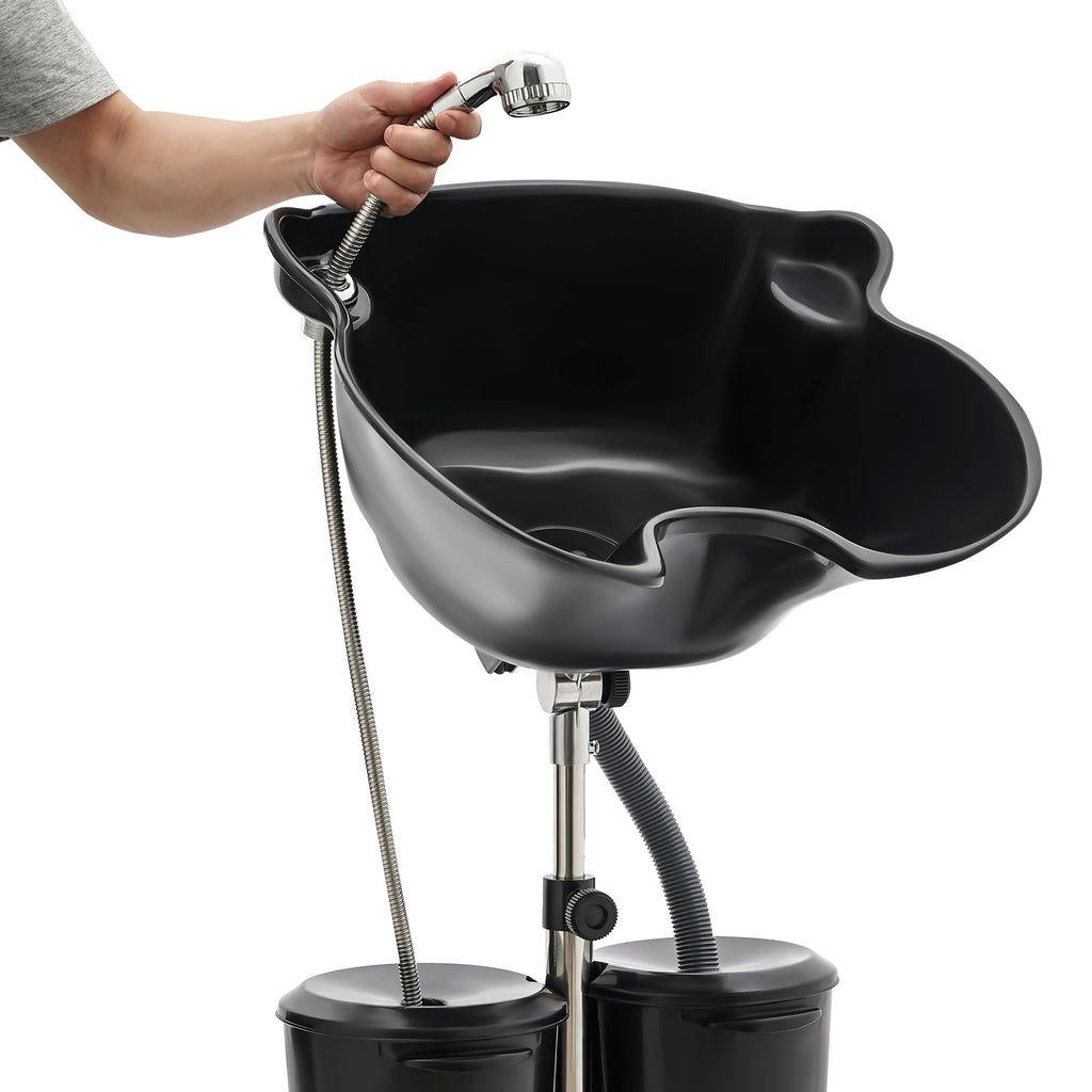 Portable Shampoo Bowl with Electric Pump & Foot Pedal L18769