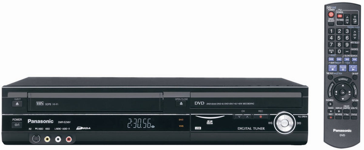 1080p Upconverting VHS DVD Recorder with Built In Tuner R271228