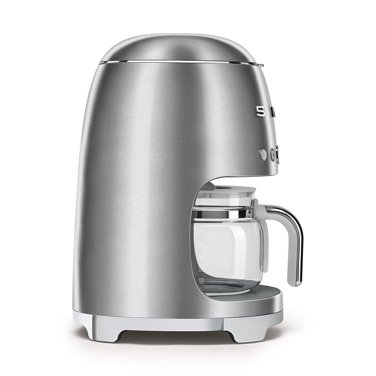 Drip Coffee Machine with Reusable Filter, Digital Display, 1.4 Litre Tank, Stainless Steel E166596