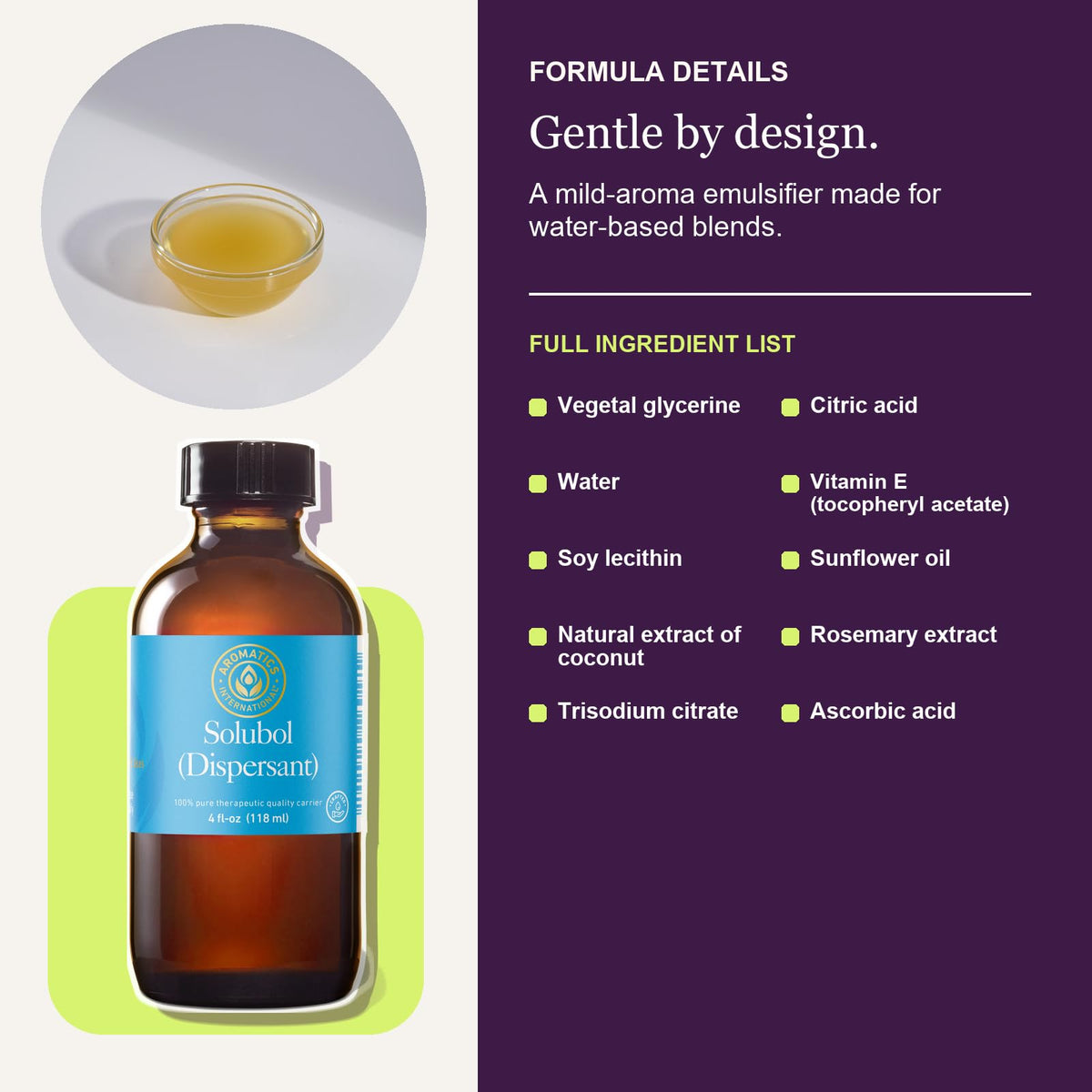 4 fl oz Solubilizer for Essential Oils X651840