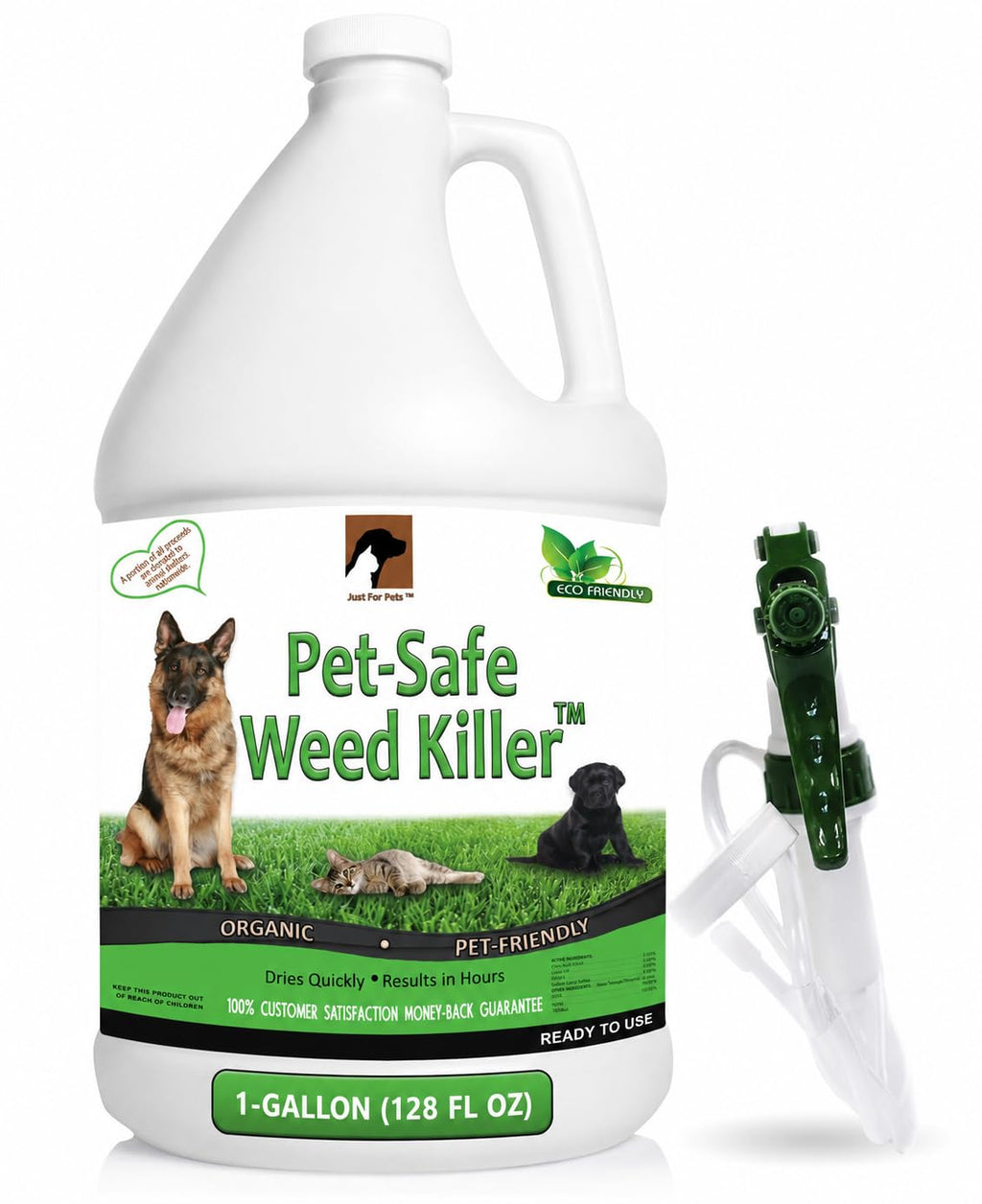 Pet Safe Weed Killer 1 Gallon with Sprayer J2484