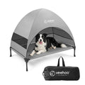 Elevated Outdoor Dog Bed with Canopy P97897