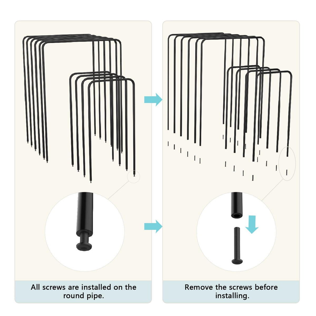 Art Canvas Storage Rack with Wheels I258519