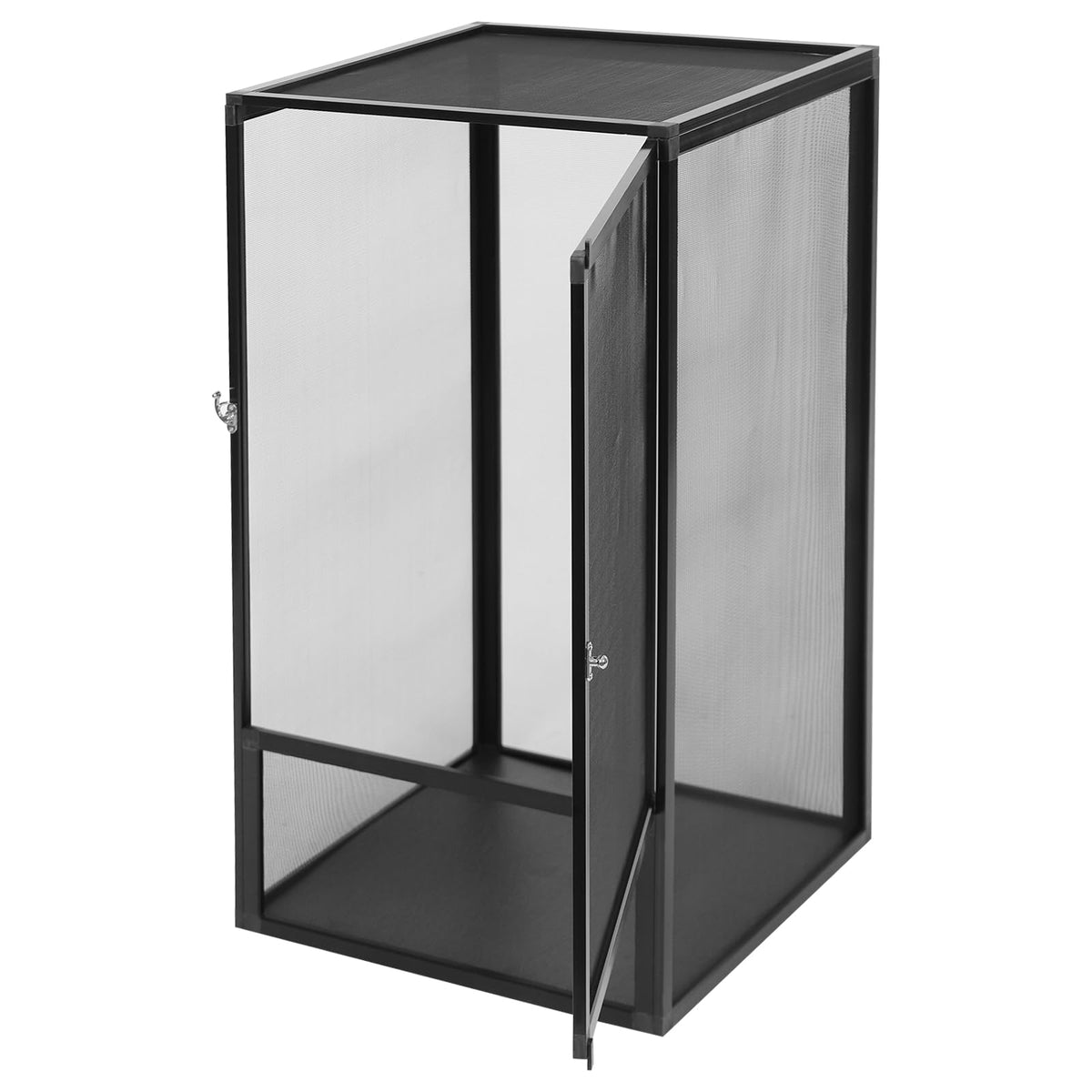 Terrarium Enclosure with Mesh Top and Locking Latch F622450