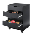 5 Drawer Black Filing Cabinet L86761