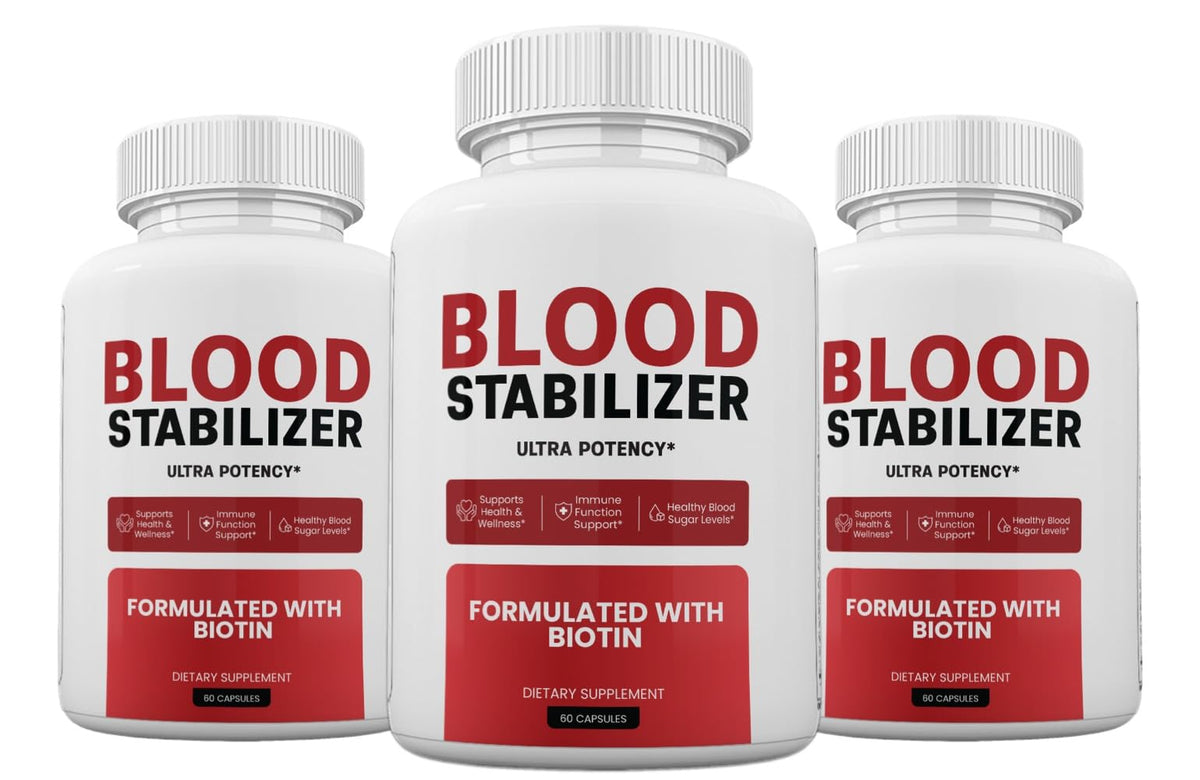 3 Pack 180 Capsules Blood Stabilizer Capsules M662