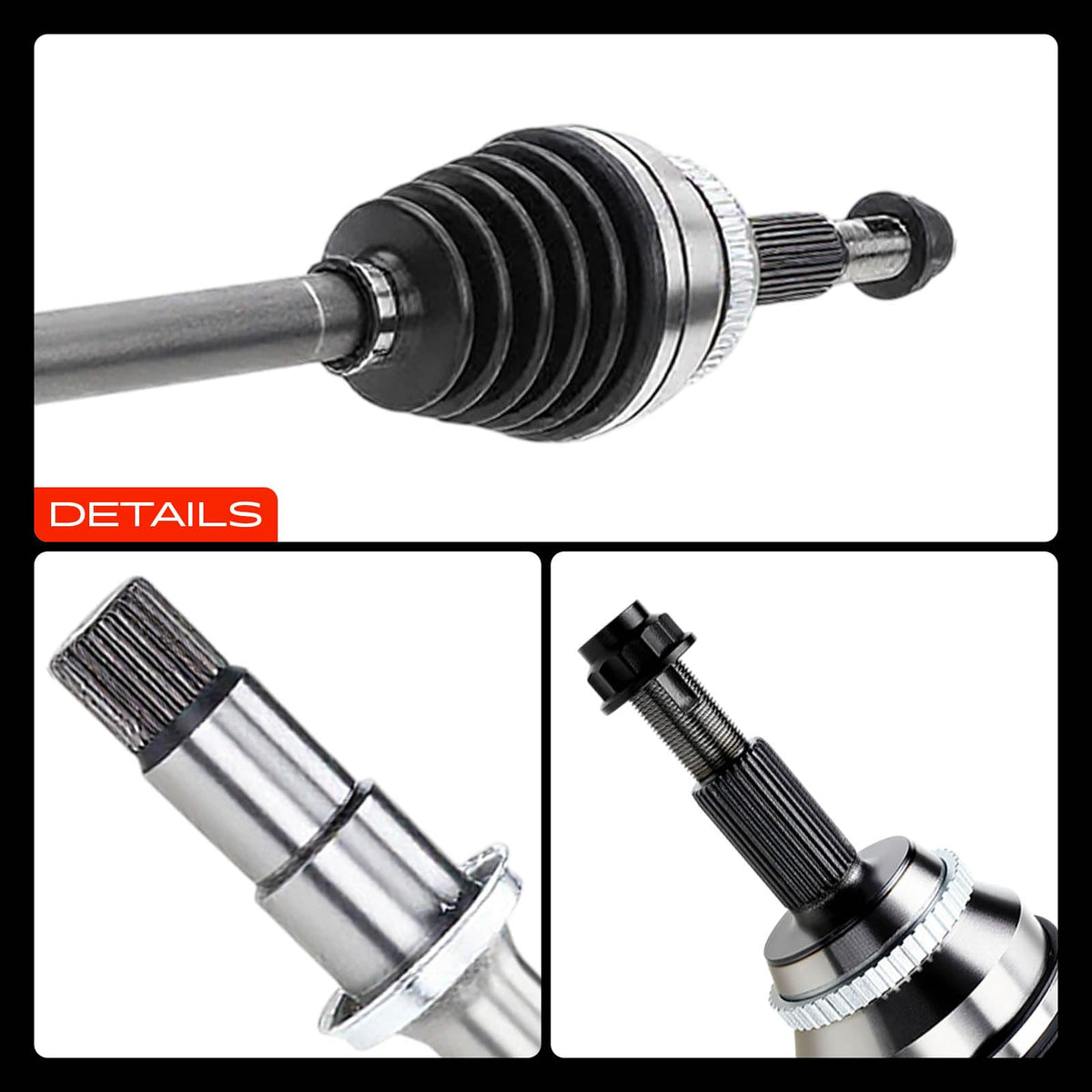 Front Right Passenger Side CV Axle Shaft Assembly Z744