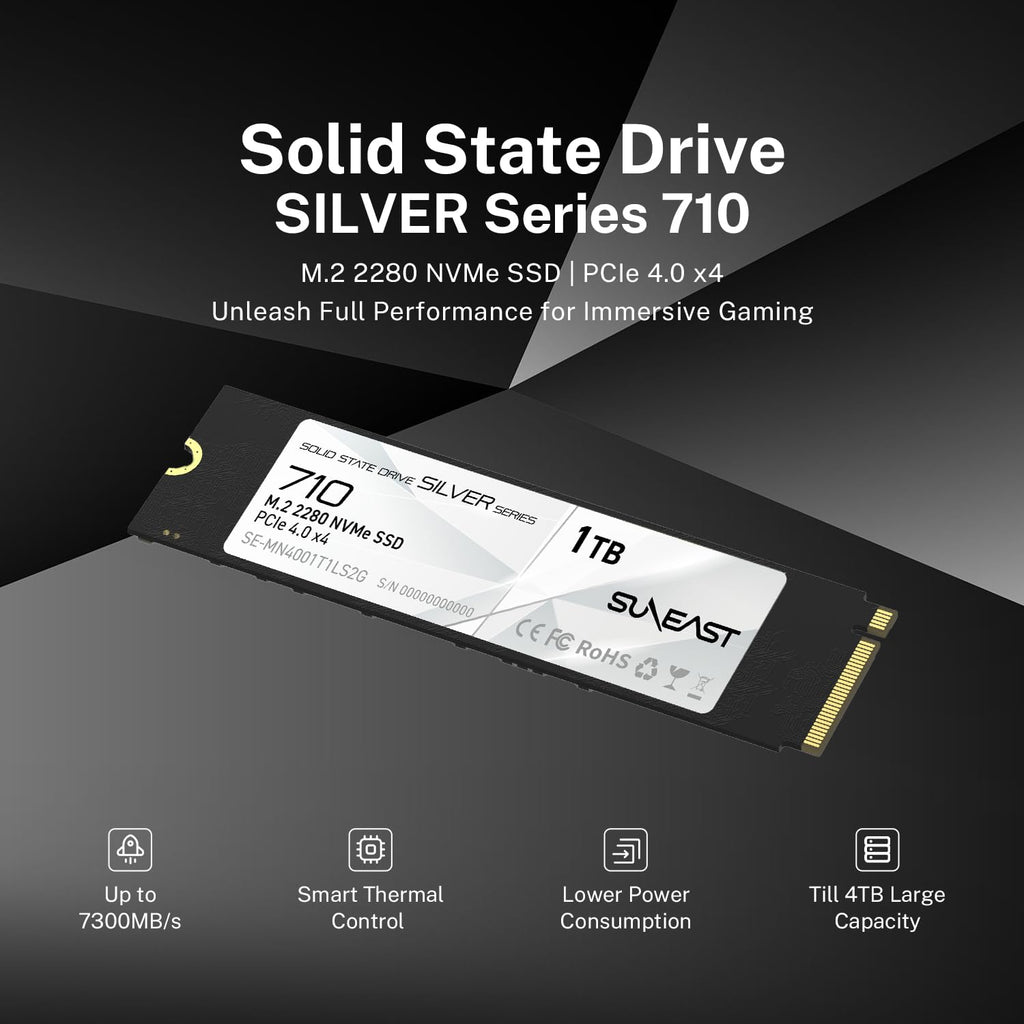 1TB M.2 2280 PCIe4.0 NVMe Internal SSD D57709