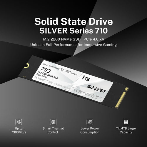 1TB M.2 2280 PCIe4.0 NVMe Internal SSD D57709