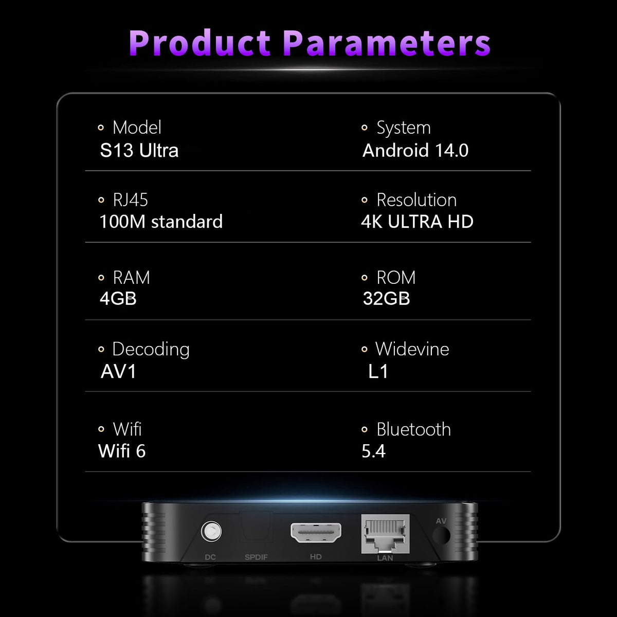Android TV Box 4K Streaming Device N533854