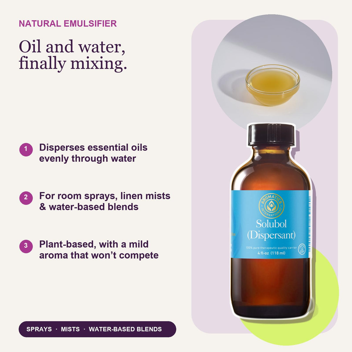 4 fl oz Solubilizer for Essential Oils X651840