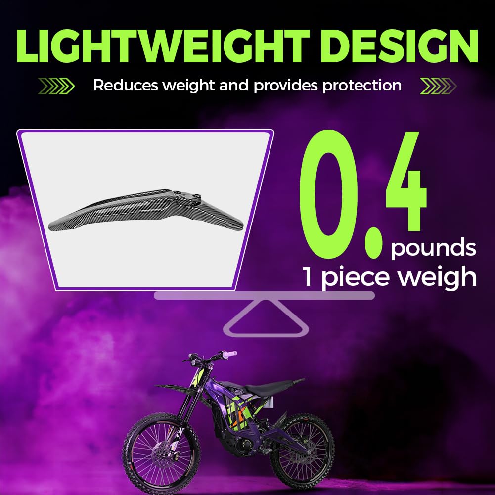 Dirt Bike Front Fender and Rear Mudguard D218