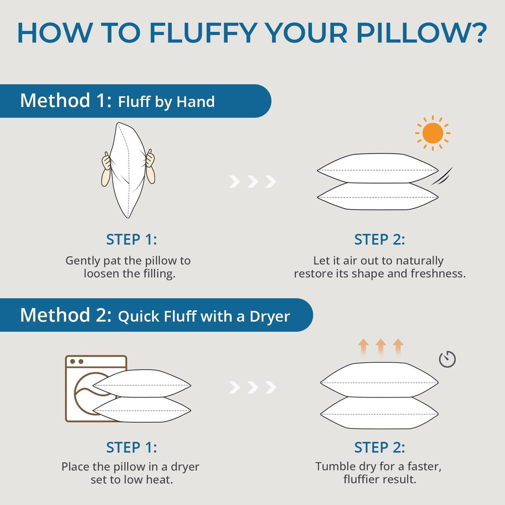 King Size Down Alternative Pillows Set of 2 X540