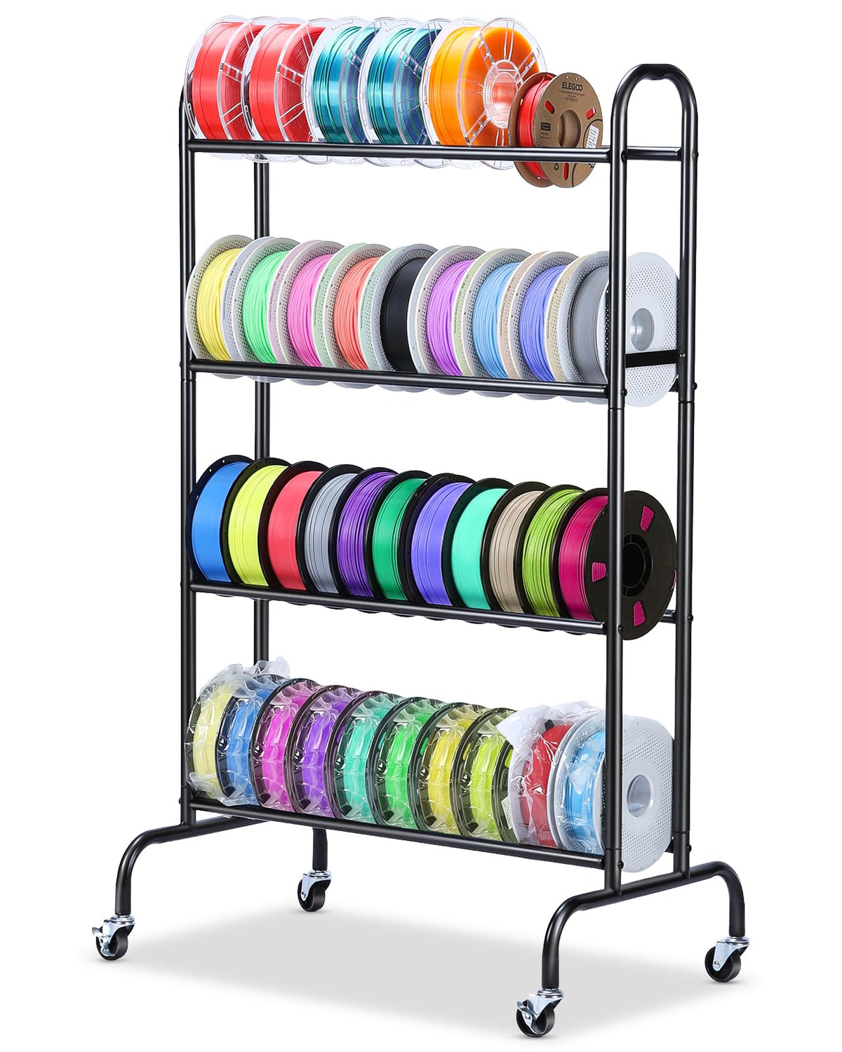 3D Printer Filament Storage Rack with Wheels A131984
