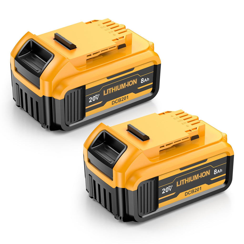 2 Pack 8.0ah Replacement Battery with LED Indicator K609