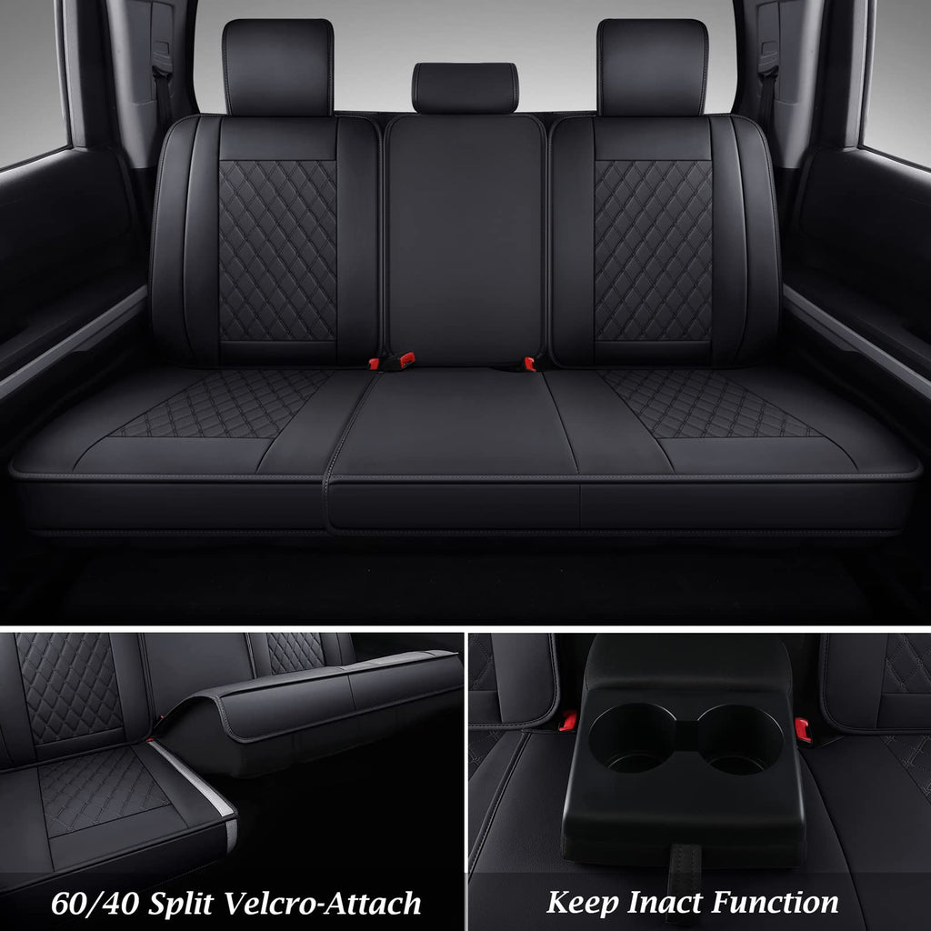 Leather Car Seat Covers Full Set D648473