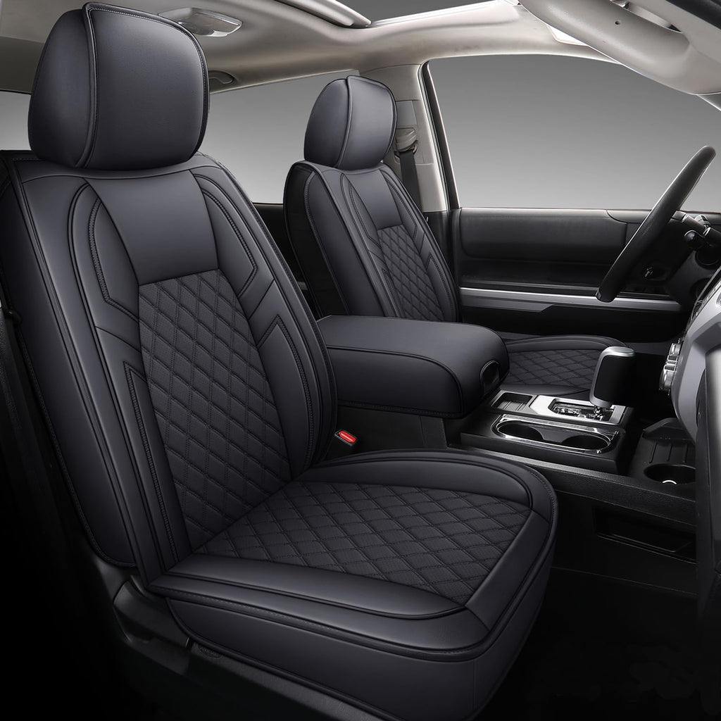 Leather Car Seat Covers Full Set D648473