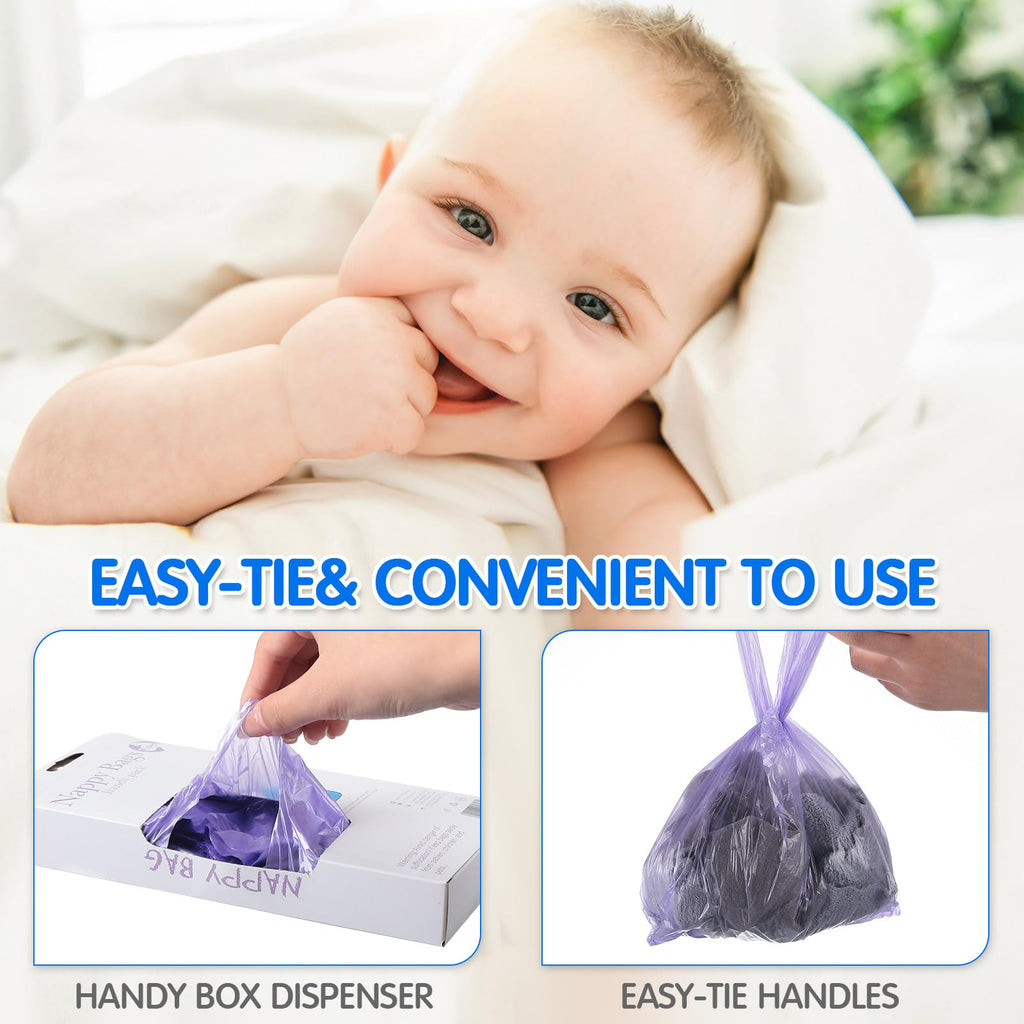 1800 Pcs Disposable Diaper Bags M4802