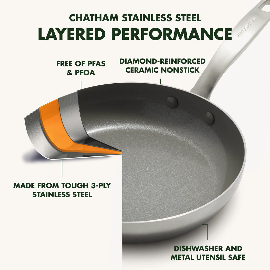 12 Piece Stainless Steel Cookware Set K2312