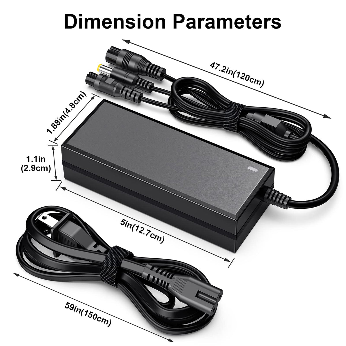 3 in 1 Replacement Charger 3 Claw Female Port A395