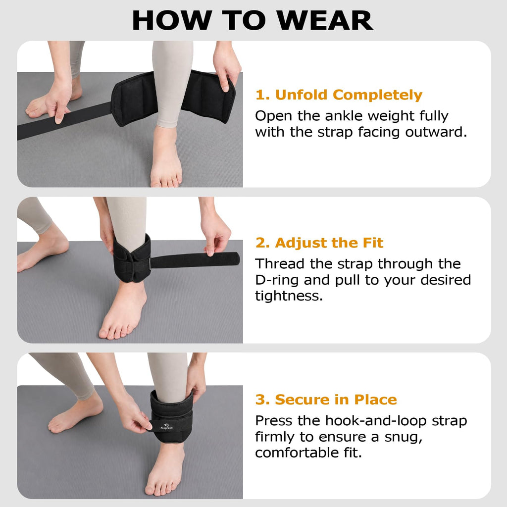 Adjustable Ankle Weights 1 Pair O60515