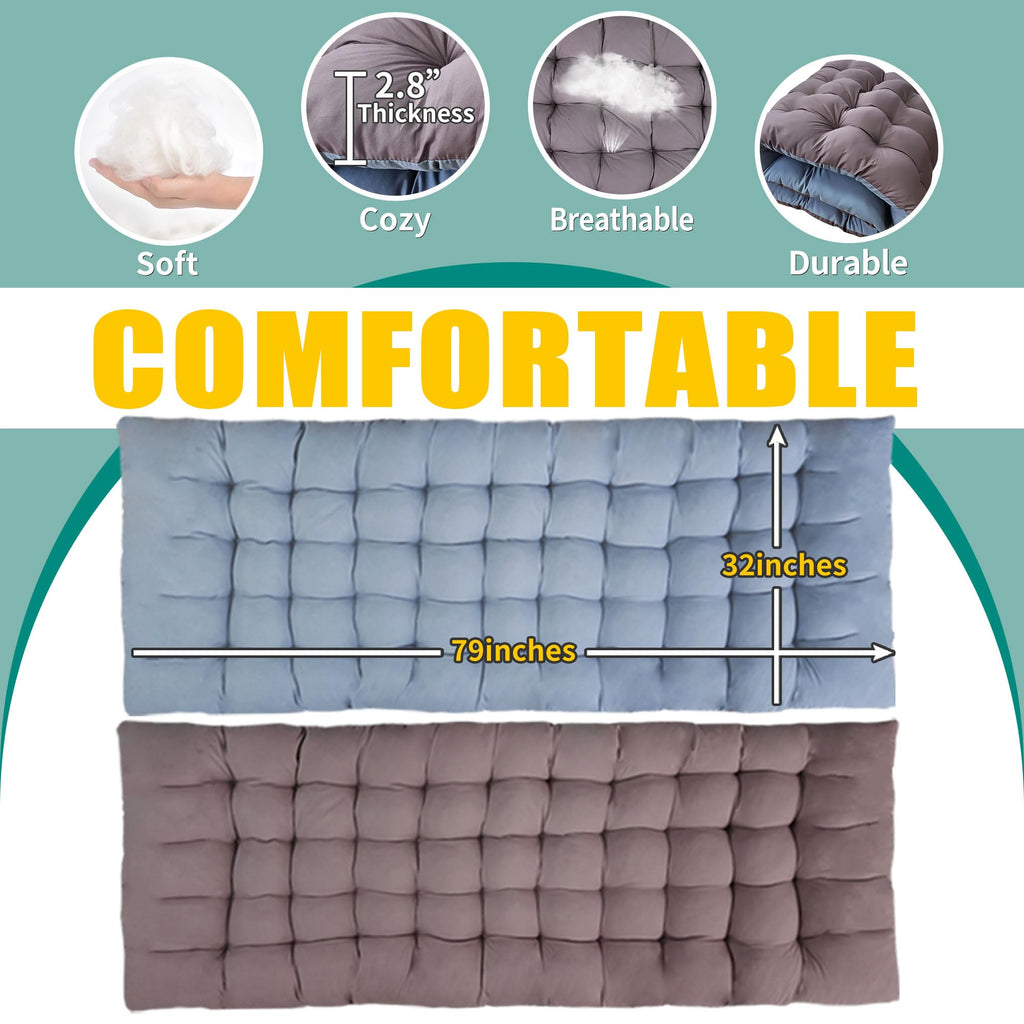 32" XXL Camping Cot with Mattress I753