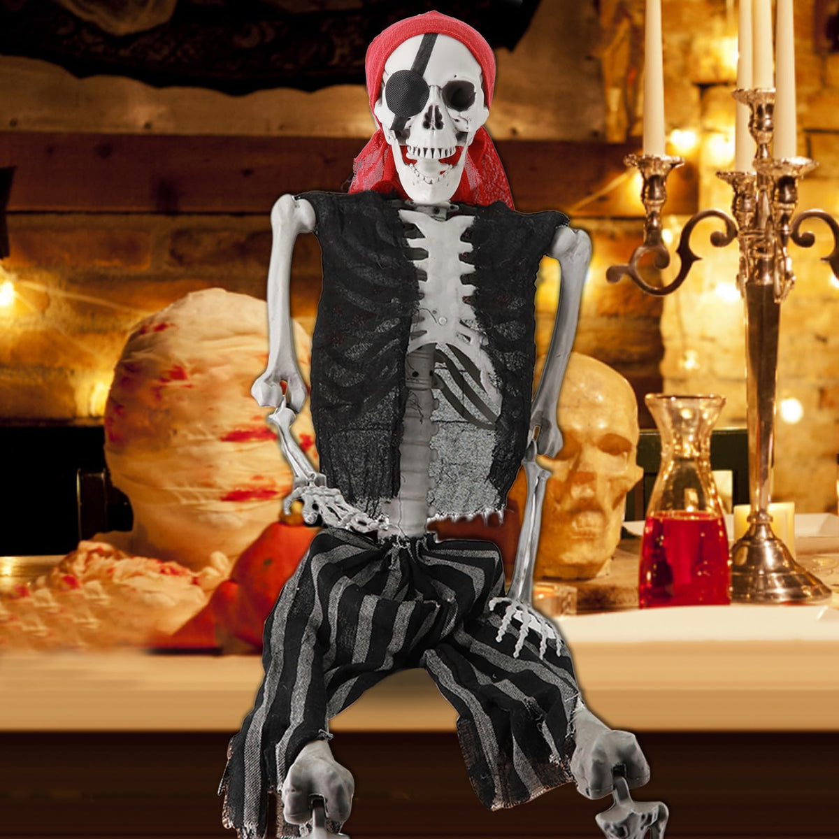 Life Size Skeleton with Joints Y33890