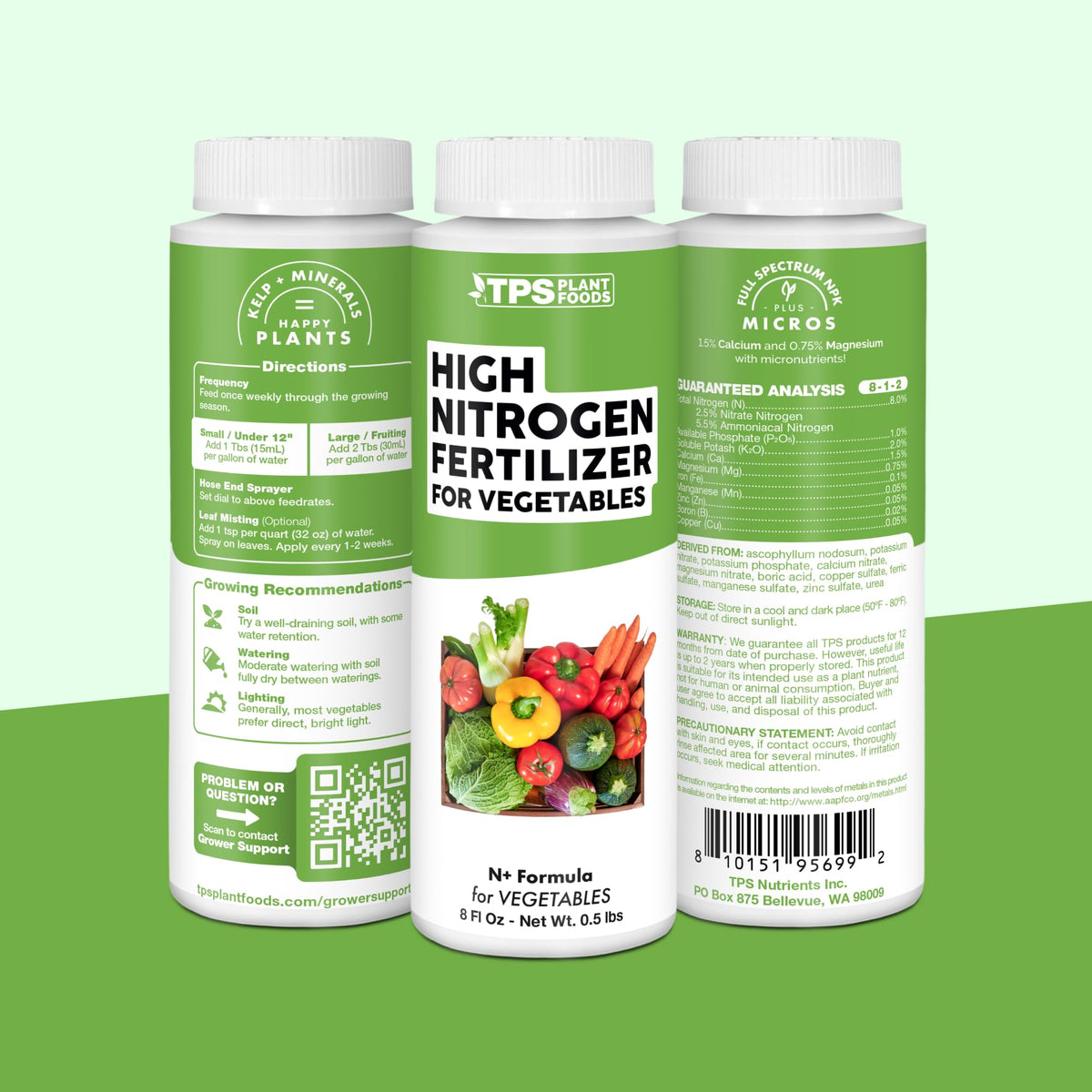 1 Gallon Vegetable Fertilizer J4037