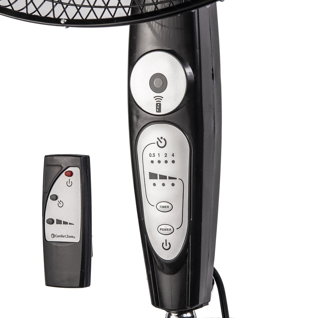18 inch 3 Speed Oscillating Pedestal Fan with Remote Control K91812