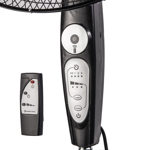 18 inch 3 Speed Oscillating Pedestal Fan with Remote Control K91812