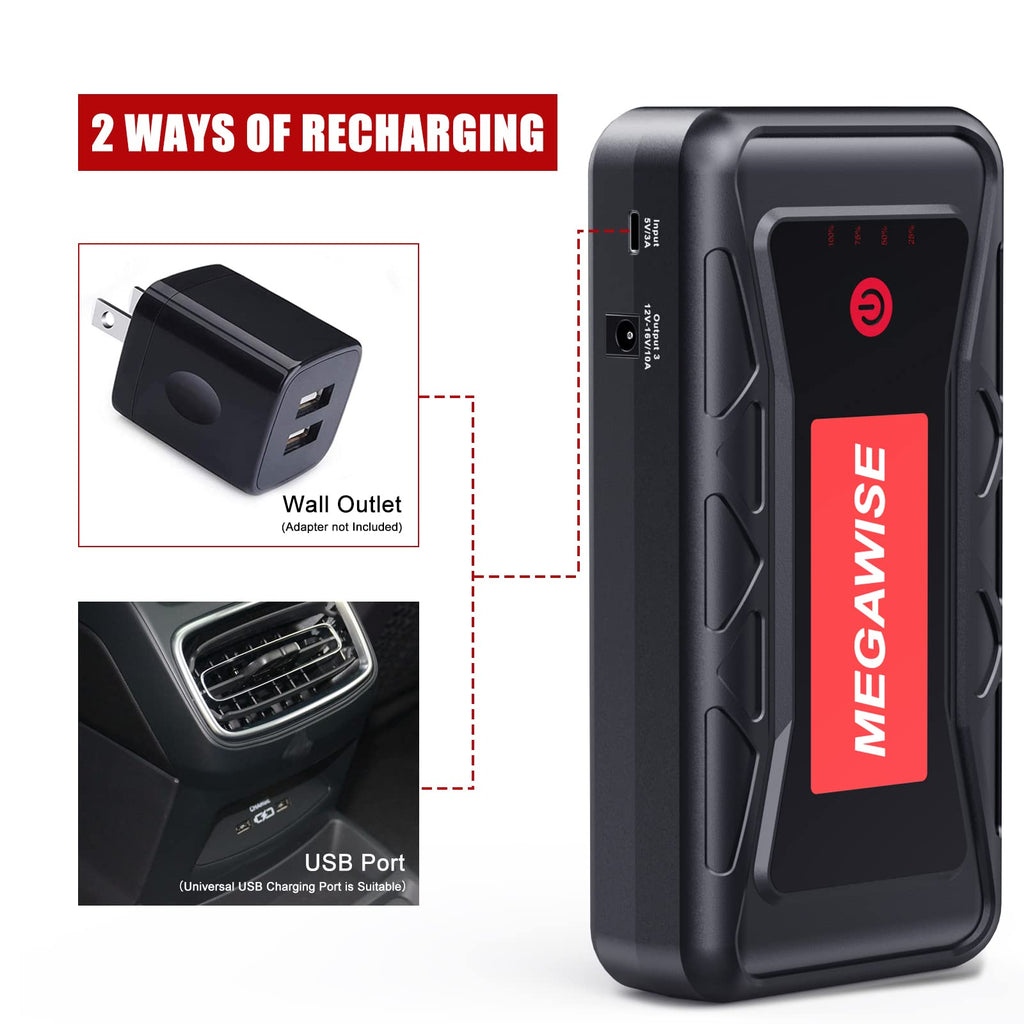 12V Jump Starter for 8.0L Gas/6.5L Diesel Engines E9069