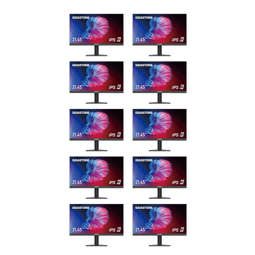 22 inch IPS LED Monitor 10-Pack 75Hz FHD Frameless J705