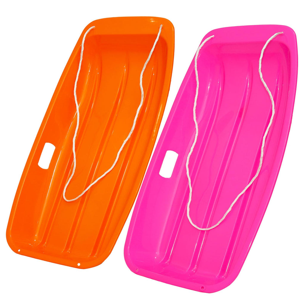 Snow Sled with Pull Rope & Handles 35 Inch F56944