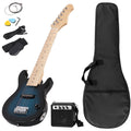 30" Blue Electric Guitar Beginner Kit with Amp and Bag C615387