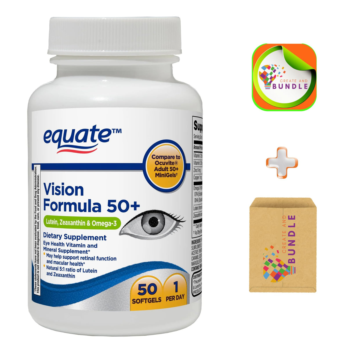 50 Count Soft Gels Dietary Supplement L59262