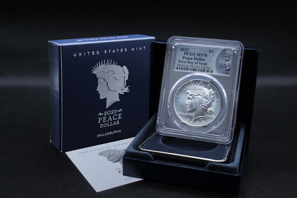Silver Peace Dollar Coin MS-70 L205701
