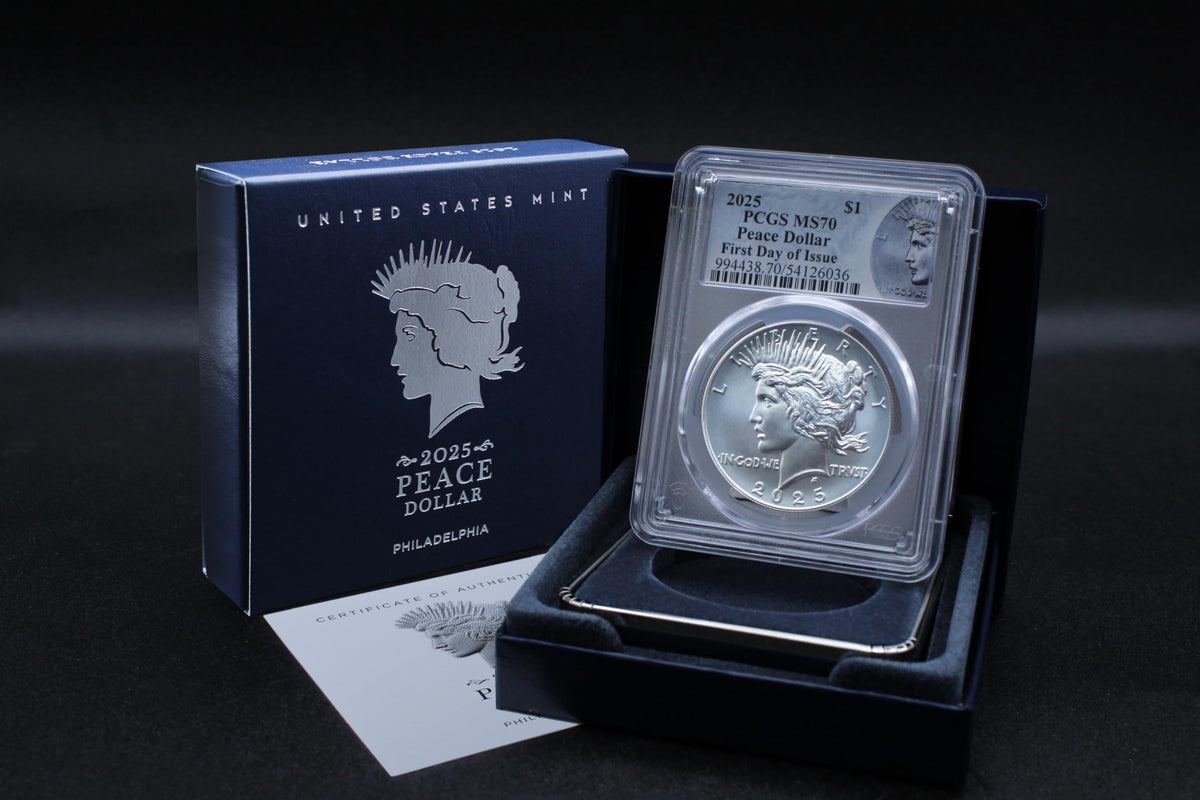 Silver Peace Dollar Coin MS-70 L205701