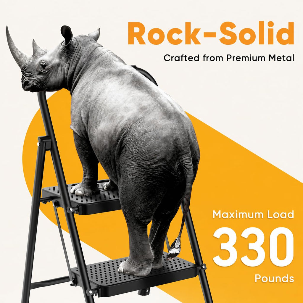 Two Step Ladder with Safety Lock F822